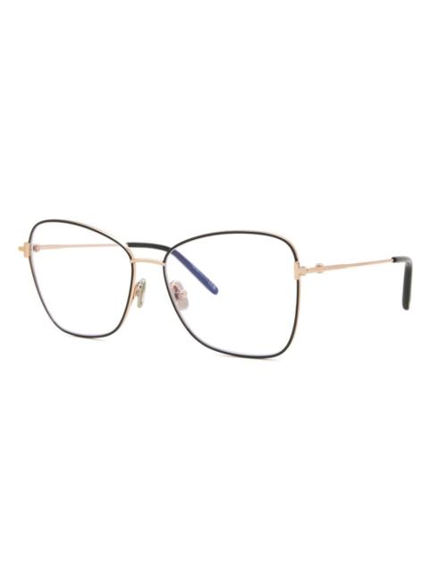 TOM FORD Tom Ford Blue Light Block Butterfly Ladies Eyeglasses FT5906-B 001 55
