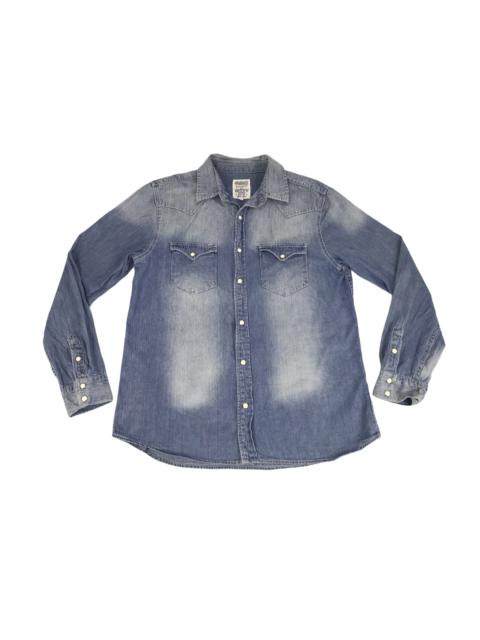Other Designers Hype - Vintage Style Double Focus Brand Western Denim Jeans