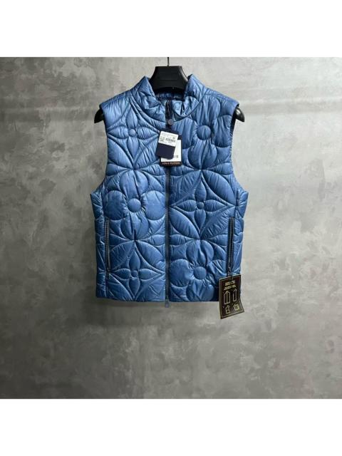 Louis Vuitton Louis Vuitton Blue Floral Padded Vest
