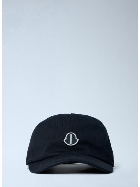 Moncler Moncler + Rick Owens Men Embroidered Logo Baseball Cap