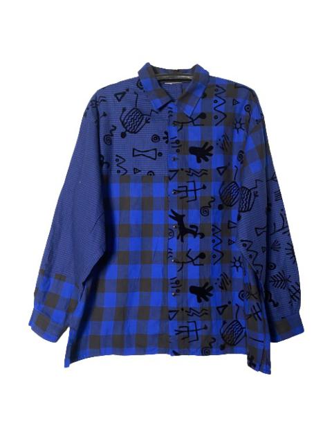 Other Designers Vintage - ❌LAST DROPE❌Vintage Kansai Oz Kansai Yamamoto Flannel Shirt