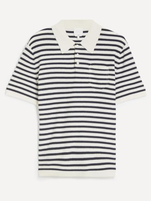 A.P.C. Eliot Striped Knitted Polo