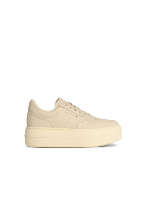 HOGAN Hogan 'H670' Ivory Leather Sneakers