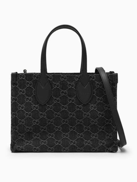 Gucci Medium Ophidia Black/Grey Shopping Bag Women