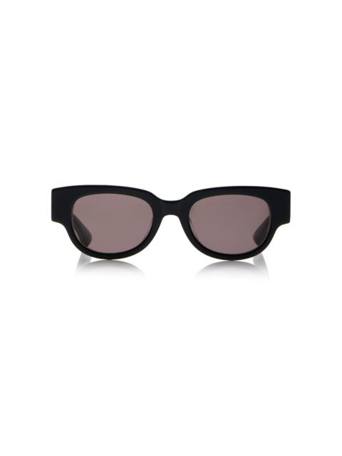 Bottega Veneta Cat-Eye Acetate Sunglasses black