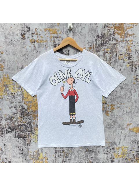 Vintage 1993 Olive Oyl Popeye Shirt Cartoon Character