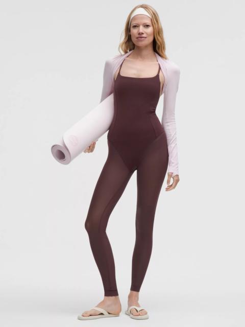 lululemon Nulu Mesh-Leg Bodysuit 28"