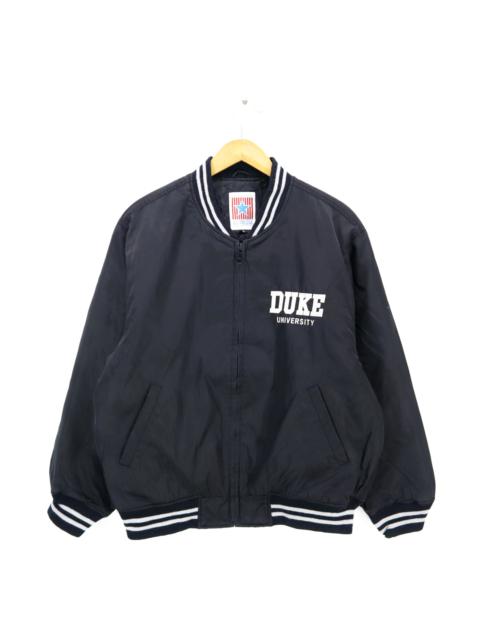 Other Designers Vintage 90s DUKE UNIVERSITY Us College American University Bomber Varsity Jacket Size Large