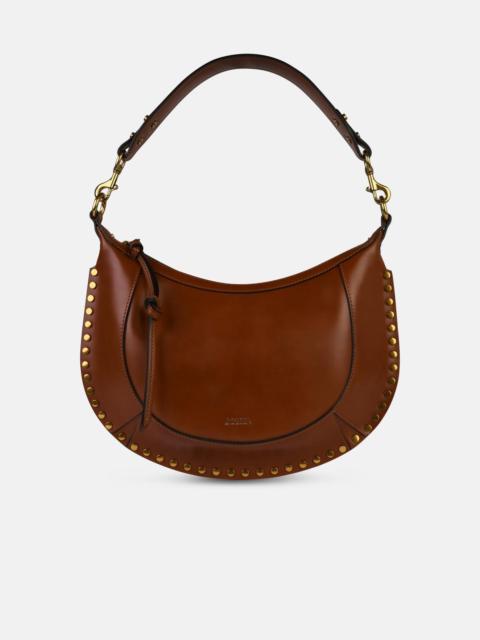 Isabel Marant 'NAOKO' BROWN LEATHER CROSSBODY BAG