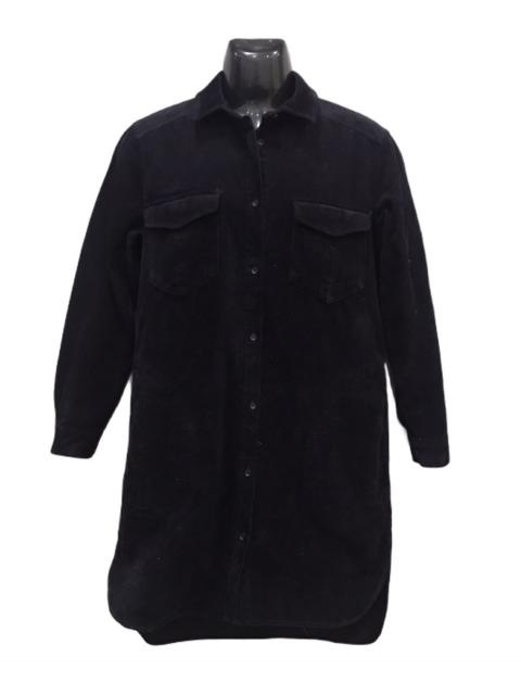 Other Designers Zara - CORDUROY BUTTON UP SHIRT