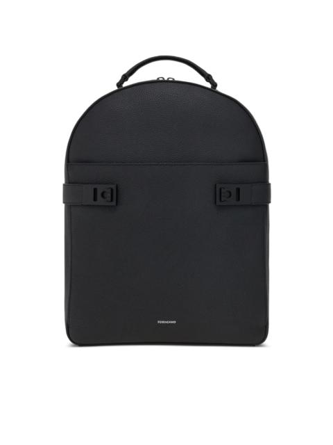 FERRAGAMO Ferragamo Black Backpacks Men