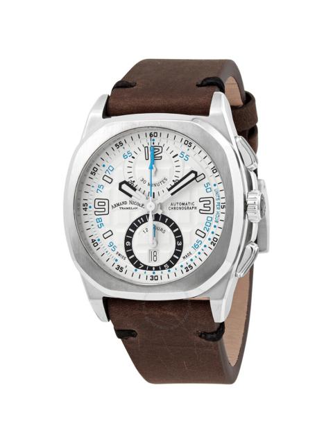 Other Designers Armand Nicolet JH9 Chronograph Automatic Silver Dial Men's Watch A668HAA-AZ-PK4140TM