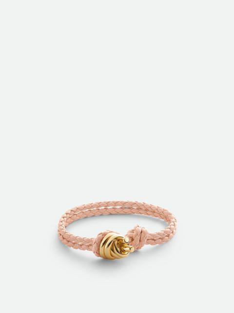 Bottega Veneta Knot Leather Bracelet