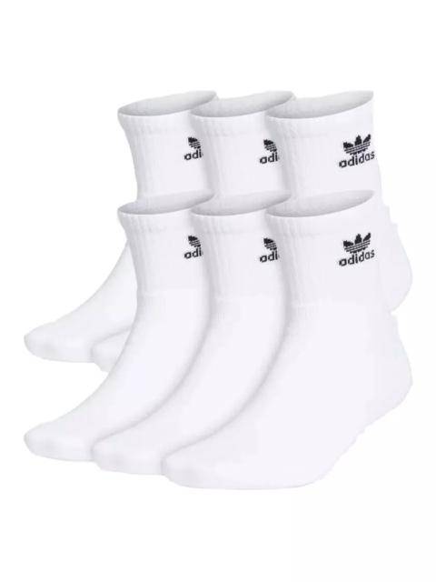 adidas Originals Trefoil Ankle Socks- 6 Pack