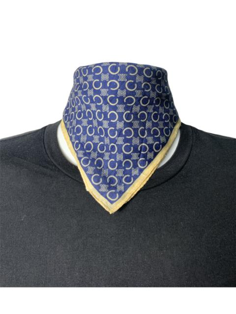 CELINE Celine Handkerchief Neckerchief Pocketsquare Bandana Scarf