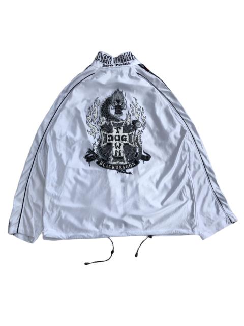 Other Designers Dogtown - Dogtown Black Dragon Zipper Jacket Skate Streetwear Harajuku