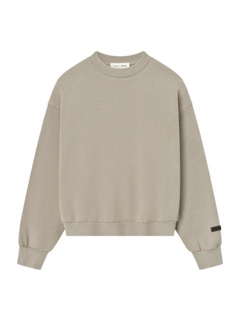 ESSENTIALS Fear of God Essentials Classic Fit Fleece Crewneck 'Timber' 192SP252041F