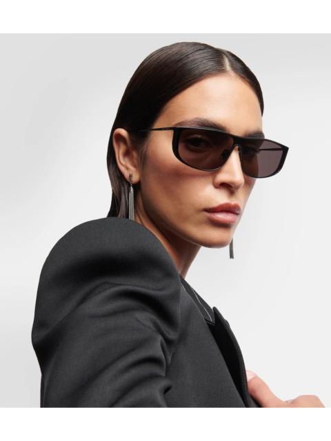 SAINT LAURENT NEW SAINT LAURENT SL605 LUNA 002 BLACK SUNGLASSES SL 605