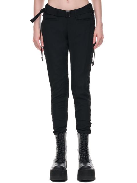 Yohji Yamamoto Lace-Up Trousers