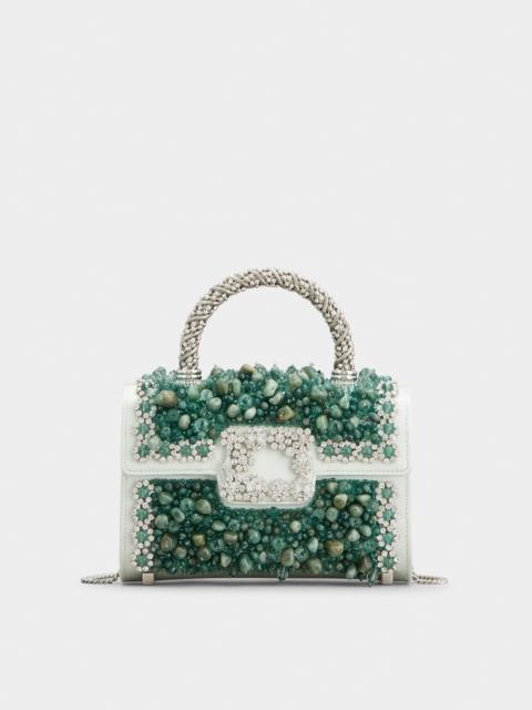Roger Vivier Jewel Efflorescence Mini Bag in stones