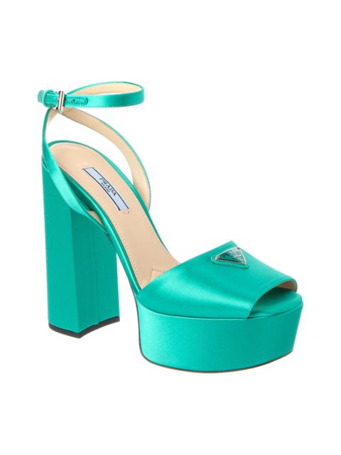 Prada Prada Satin Platform Sandal