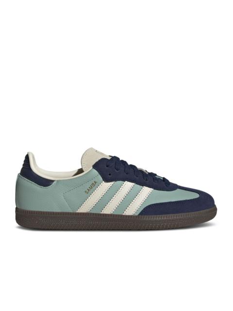 adidas WMNS SAMBA OG 'HAZY GREEN INDIGO'