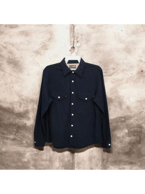 Other Designers The Superior Labor Wool Nylon Light Shirt Jacket