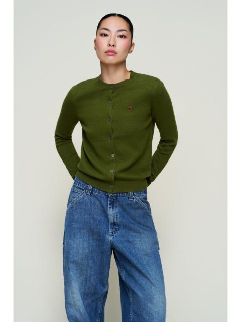 GUIZIO JUNE RELAXED WOOL CARDIGAN