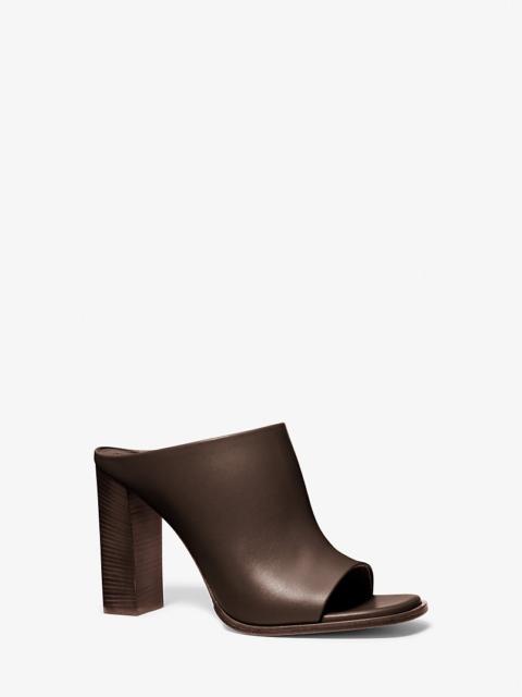 MICHAEL KORS Natasha Leather Mule