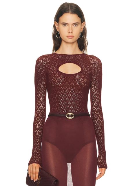 Wolford Mermaid Net String Bodysuit