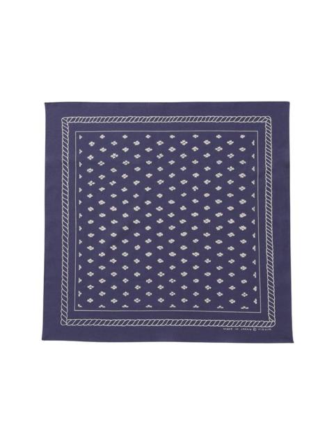 visvim BANDANA (C/SI CHAMBRAY) NAVY