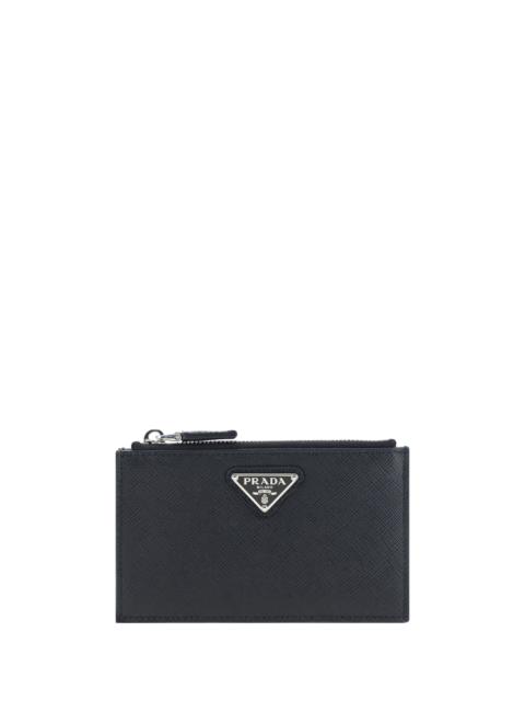 Prada Prada Men Leather Card Holder