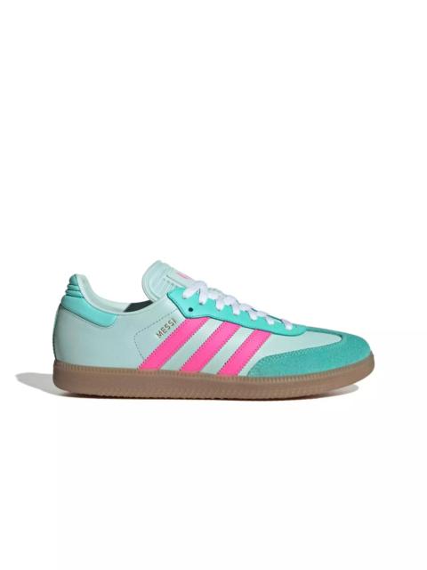 adidas Samba Messi "Halo Mint/Lucid Pink/Gum 4" Men's Soccer Shoe