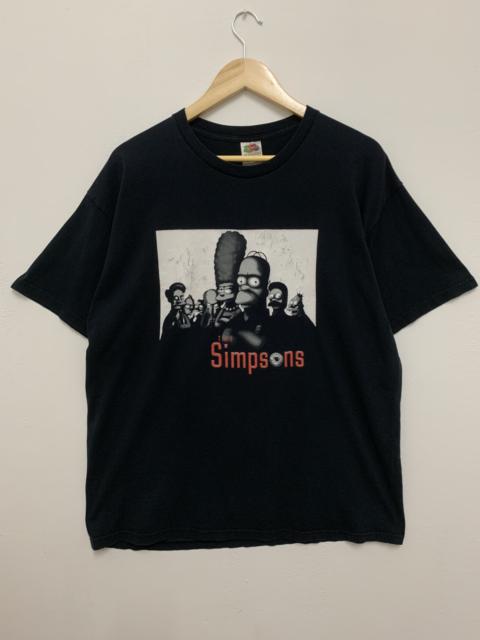Other Designers The Simpsons - The Simpsons T-shirt Black Extra Large