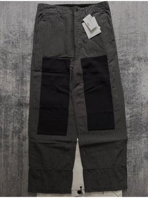 visvim VISVIM 25SS EX WIDE CHINO PANTS STRIPE pants in navy
