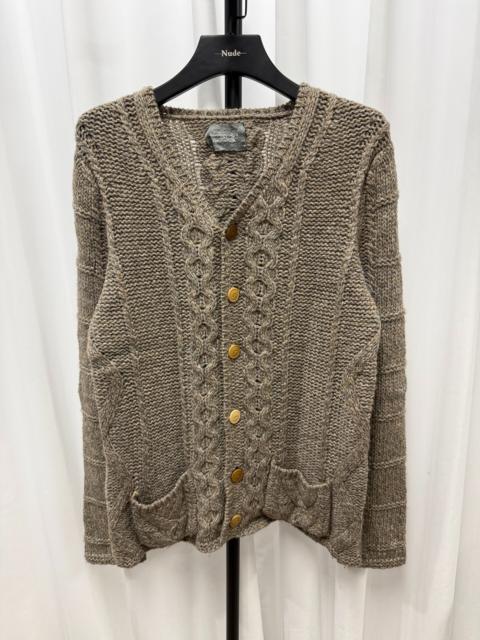 TAKAHIROMIYASHITA TheSoloist. Takahiromiyashita The Soloist Chunky Knit Cable Cardigan