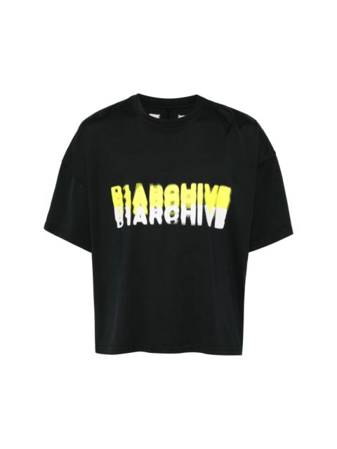 logo-print T-shirt