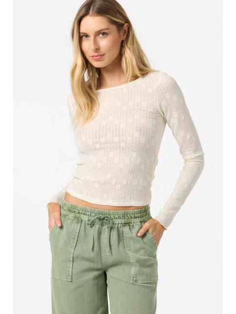 O'Neill Marliz Lace Long Sleeve Top