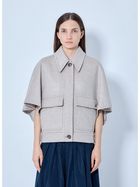 Max Mara Max Mara Women Cape-Style Wool Jacket