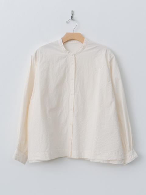 CASEY/CASEY Biggy Grandad Shirt H COT - Natural