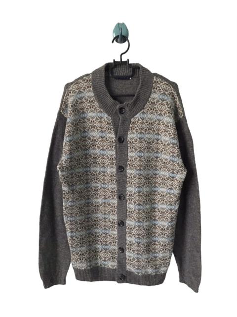 Other Designers Art Comes First × Japanese Brand - Nice Printed Macchio Sweater Cardigan