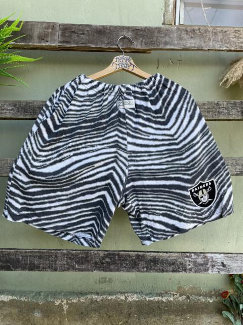 Other Designers Vintage - ⚡️RARE Vintage Zubaz Raiders Short Pants 90s USA