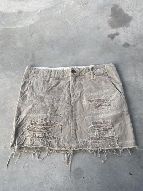 Other Designers JOHN BULL DISTRESSED DENIM SKIRT
