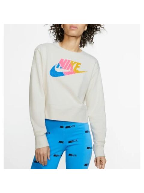 Nike Nike Sportswear Women's Crop Top Crew Sweatshirt Cotton SZ M NWT