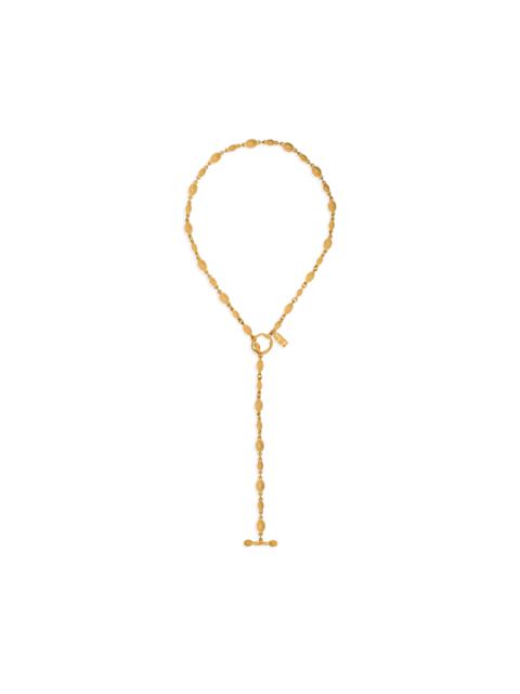 TOM FORD VINTAGE GOLD BRASS GRACE LARIAT NECKLACE