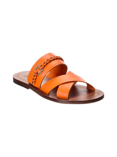 FERRAGAMO Ferragamo Giotto Leather Sandal