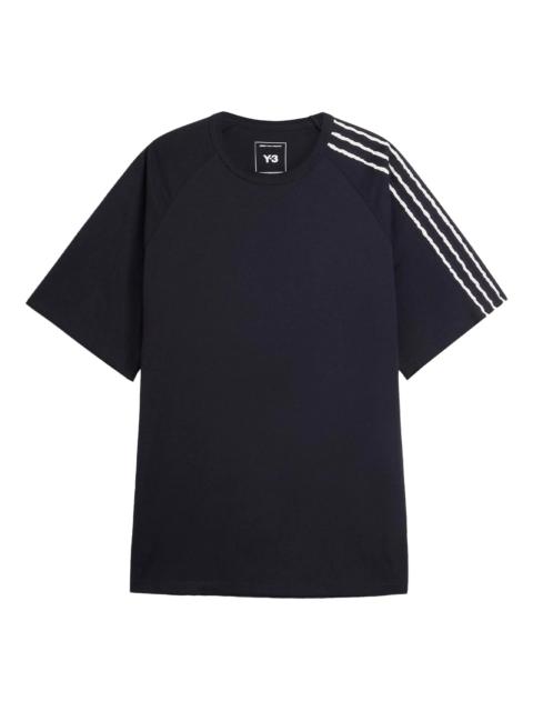 Y-3 Y-3 Raw-edge 3-stripes T-shirt