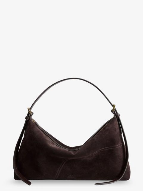 Other Designers Atp Atelier Castellare Suede Shoulder Bag