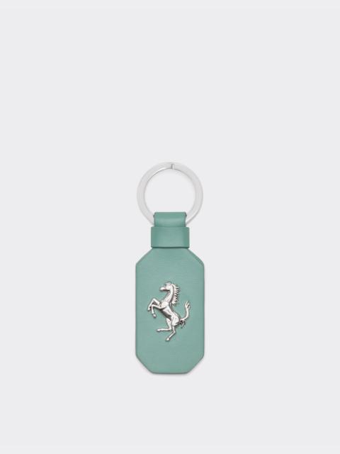 Ferrari Leather keyring with Prancing Horse