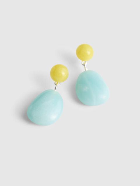 Madewell Semiprecious Double Drop Earrings